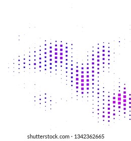 Dark Purple, Pink vector texture in rectangular style. Colorful illustration with gradient rectangles and squares. Pattern for commercials, ads.