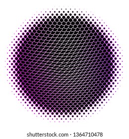 Dark Purple, Pink vector texture with circles. Glitter abstract illustration with colorful drops. Pattern for business ads.