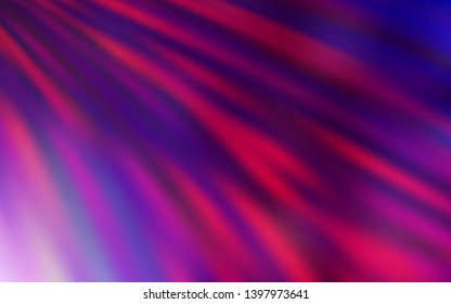 Dark Purple, Pink vector texture with colored lines. Colorful shining illustration with lines on abstract template. Template for your beautiful backgrounds.