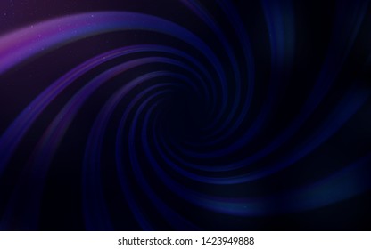 Dark Purple, Pink vector texture with milky way stars. Modern abstract illustration with Big Dipper stars. Pattern for futuristic ad, booklets.