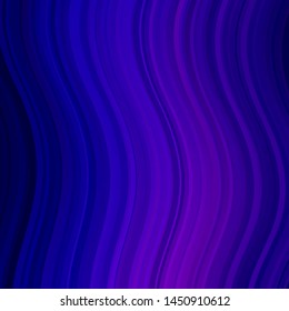 Dark Purple, Pink vector texture with circular arc. Colorful geometric sample with gradient curves.  Template for cellphones.