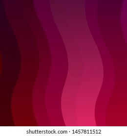 Dark Purple, Pink vector texture with circular arc. Abstract gradient illustration with wry lines. Pattern for websites, landing pages.