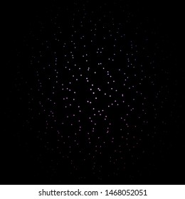 Dark Purple, Pink vector texture with beautiful stars. Modern geometric abstract illustration with stars. Pattern for wrapping gifts.
