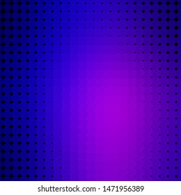 Dark Purple, Pink vector texture with circles. Modern abstract illustration with colorful circle shapes. New template for your brand book.