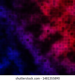 Dark Purple, Pink vector texture in rectangular style. Abstract gradient illustration with colorful rectangles. Pattern for busines booklets, leaflets