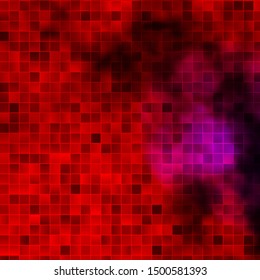 Dark Purple, Pink vector texture in rectangular style. Modern design with rectangles in abstract style. Design for your business promotion.
