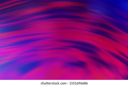 Dark Purple, Pink vector texture with bent lines. A sample with colorful lines, shapes. Pattern for your business design.