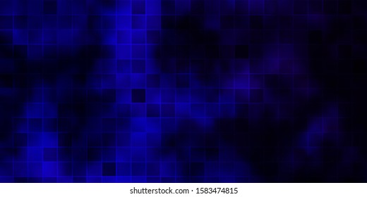 Dark Purple, Pink vector texture in rectangular style. Rectangles with colorful gradient on abstract background. Pattern for websites, landing pages.