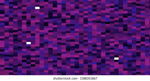 Dark Purple, Pink vector texture in rectangular style. Rectangles with colorful gradient on abstract background. Best design for your ad, poster, banner.
