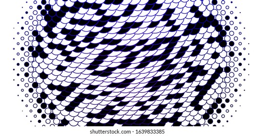 Dark Purple, Pink vector texture with circles. Abstract decorative design in gradient style with bubbles. Pattern for wallpapers, curtains.