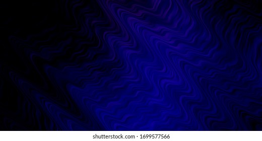 Dark Purple, Pink vector texture with circular arc. Colorful illustration in circular style with lines. Pattern for websites, landing pages.