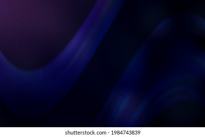 Dark Purple, Pink vector texture with milky way stars. Modern abstract illustration with Big Dipper stars. Pattern for futuristic ad, booklets.