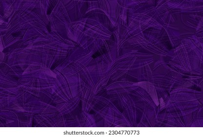 Dunkelviolett, rosafarbene Vektorstruktur mit abstrakten Formen.