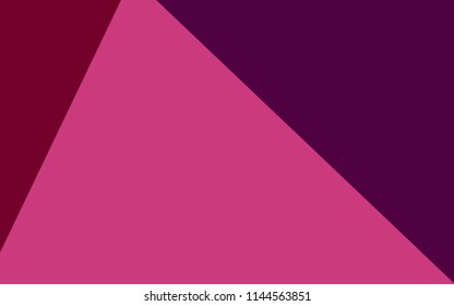Dark Purple, Pink vector triangle mosaic texture. A sample with polygonal shapes. A completely new design for your leaflet.