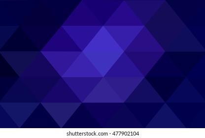 Dark purple polygon abstract background. An elegant bright illustration with gradient. The polygonal design can be used for your web site.