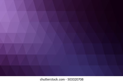 Dark purple polygon abstract background. A sample with polygonal shapes. The textured pattern can be used for background.