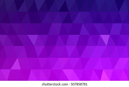 Dark purple polygon abstract background. An elegant bright illustration with gradient. The completely new template can be used for your brand book.