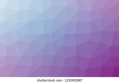 Dark purple polygonal illustration, which consist of triangles. Geometric background in Origami style with gradient. Triangular design for your business.