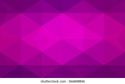 Dark purple polygonal illustration, which consist of triangles. Geometric background in Origami style with gradient. Triangular design for your business.