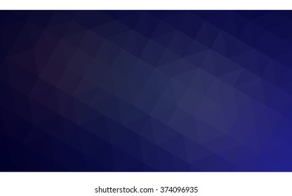 Dark purple polygonal illustration, which consist of triangles. Geometric background in Origami style with gradient. Triangular design for your business.