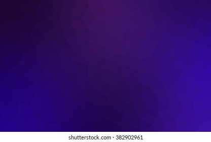 Dark purple polygonal illustration, which consist of triangles. Geometric background in Origami style with gradient. Triangular design for your business.