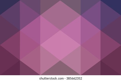 Dark purple polygonal illustration, which consist of triangles. Geometric background in Origami style with gradient. Triangular design for your business.