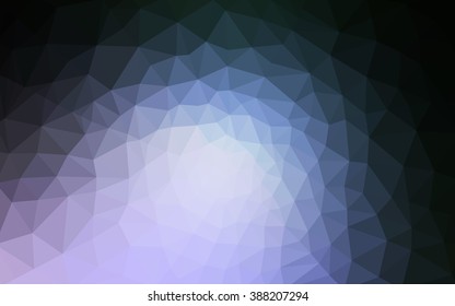 Dark purple polygonal illustration, which consist of triangles. Geometric background in Origami style with gradient. Triangular design for your business.