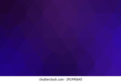 Dark purple polygonal illustration, which consist of triangles. Geometric background in Origami style with gradient. Triangular design for your business.