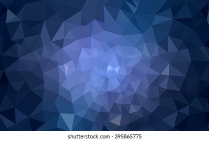 Dark purple polygonal illustration, which consist of triangles. Geometric background in Origami style with gradient. Triangular design for your business.