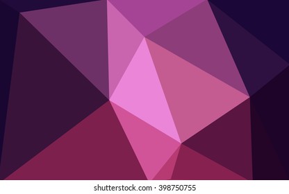 Dark purple polygonal illustration, which consist of triangles. Geometric background in Origami style with gradient. Triangular design for your business. Dark purple polygonal illustration, which consist of triangles. Geometric background in Origami style with gradient. Triangular design for your business.