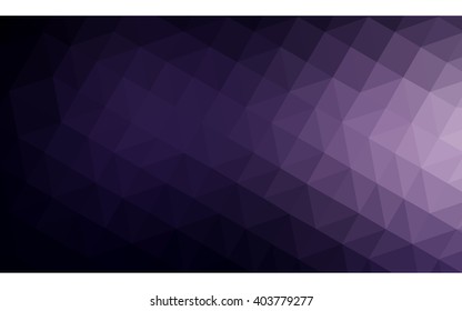 Dark purple polygonal illustration, which consist of triangles. Geometric background in Origami style with gradient. Triangular design for your business. Dark purple polygonal illustration, which consist of triangles. Geometric background in Origami style with gradient. Triangular design for your business.