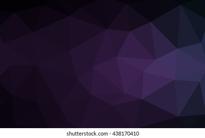 Dark purple polygonal illustration, which consist of triangles. Triangular design for your business. Geometric background in Origami style with gradient. Dark purple polygonal illustration, which consist of triangles. Triangular design for your business. Geometric background in Origami style with gradient.