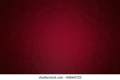 Dark purple polygonal illustration, which consist of triangles. Geometric background in Origami style with gradient. Triangular design for your business.