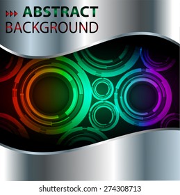 dark purple red green Light Abstract Technology background computer graphic website internet and business. circuit. vector illustration. text box. Brochure. banner flyer magazine Design. infographic