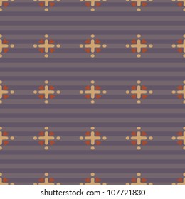 dark purple seamless geometric pattern