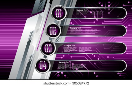 dark purple silver Web Design Website Elements Template for graphic internet. text box. label. info graphics. metal. card. pixel. Metals, alloys, steel, aluminum. button. infographics
