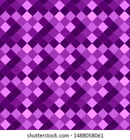 Dark purple square pattern background design - geometrical repeating violet vector graphic