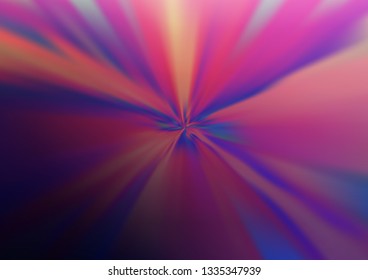 Dark Purple vector abstract background. Glitter abstract illustration with an elegant design. The best blurred design for your business.