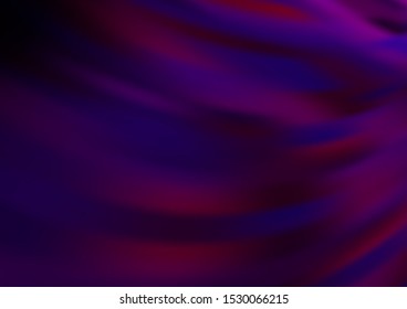 Dark Purple vector abstract background. A vague abstract illustration with gradient. The template can be used for your brand book.