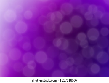 Dark Purple vector abstract blurred template. An elegant bright illustration with gradient. A completely new template for your design.