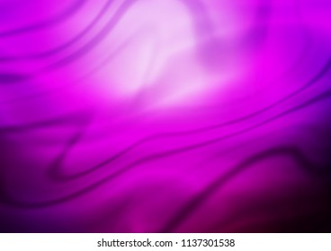Dark Purple vector abstract blurred pattern. Creative illustration in halftone style with gradient. The textured pattern can be used for background.