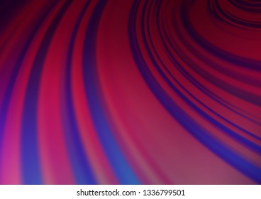 Dark Purple vector abstract blurred template. Creative illustration in halftone style with gradient. The template can be used for your brand book.