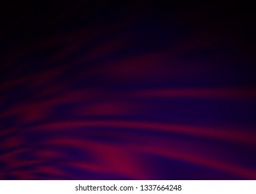 Dark Purple vector abstract blurred template. An elegant bright illustration with gradient. Brand new style for your business design.