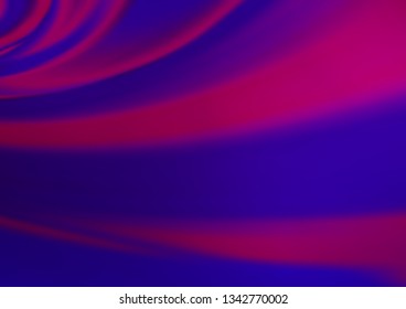 Dark Purple vector abstract blurred pattern. Creative illustration in halftone style with gradient. Brand new style for your business design.
