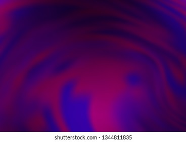 Dark Purple vector abstract blurred background. An elegant bright illustration with gradient. The background for your creative designs.
