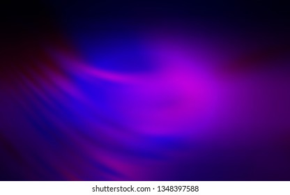 Dark Purple vector abstract blurred background. Colorful abstract illustration with gradient. New style design for your brand book.