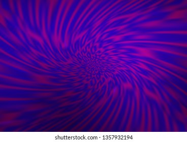Dark Purple vector abstract blurred background. A completely new color illustration in a bokeh style. The template can be used for your brand book.