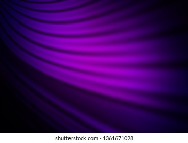 Dark Purple vector abstract blurred pattern. Colorful illustration in blurry style with gradient. The best blurred design for your business.