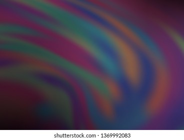 Dark Purple vector abstract blurred template. A completely new color illustration in a bokeh style. A completely new template for your design.