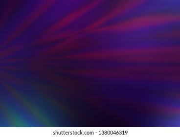 Dark Purple vector abstract blurred pattern. Modern geometrical abstract illustration with gradient. A completely new template for your design.